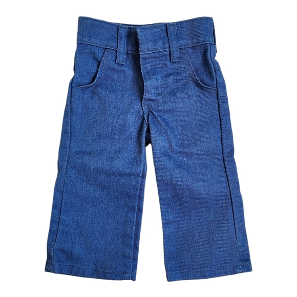 DICKIES x VINTAGE 70's Infant jeans 42 Talon Zipper‎ size 0 Slim - Picture 2 of 10